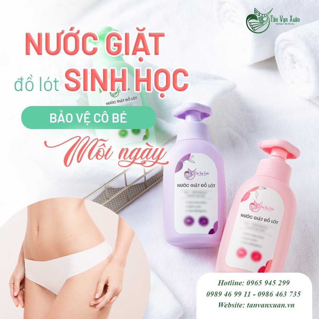 nước giặt đồ lót