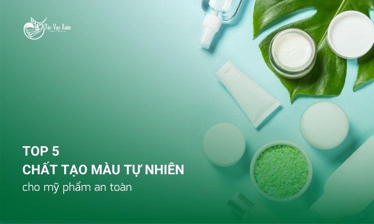 Top 5 chất tạo màu tự nhiên cho mỹ phẩm an toàn