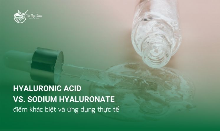 Hyaluronic Acid vs. Sodium Hyaluronate: Điểm khác biệt và ứng dụng thực tế