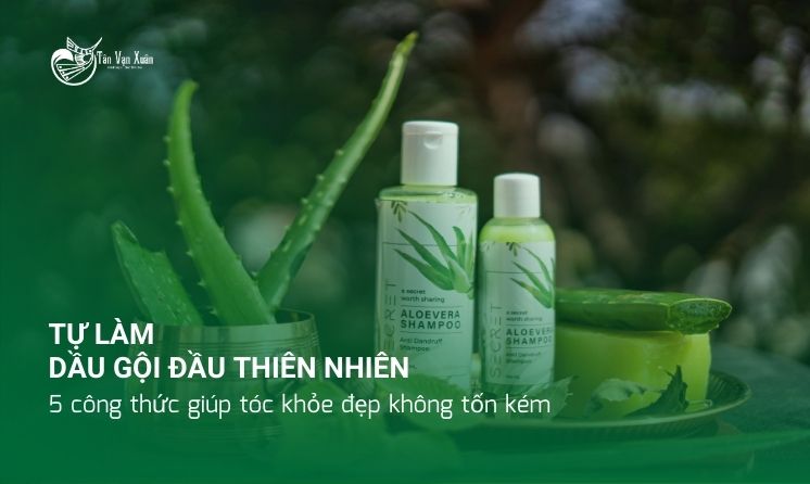 Tự làm dầu gội đầu thiên nhiên: 5 công thức giúp tóc khỏe đẹp không tốn kém