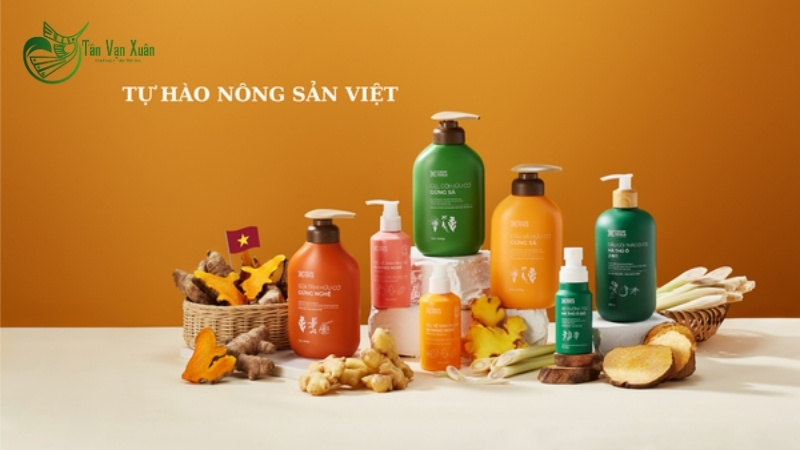 Cỏ cây hoa lá - Thương hiệu mỹ phẩm từ nông sản Việt