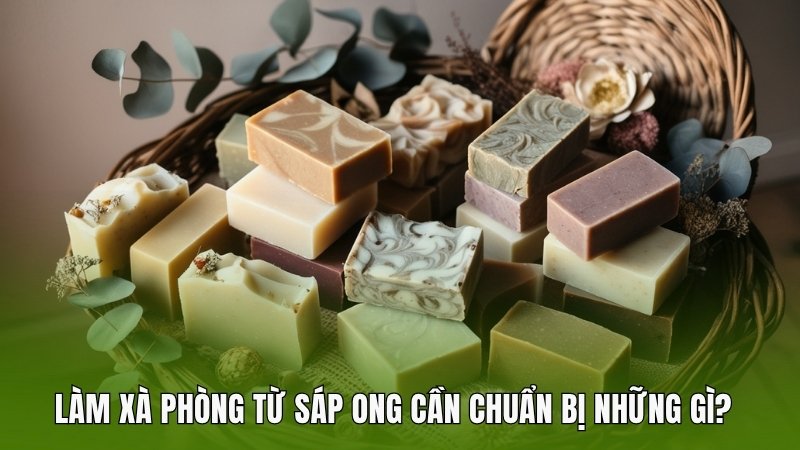 Cách làm xà phòng từ sáp ong cần chuẩn bị những gì?