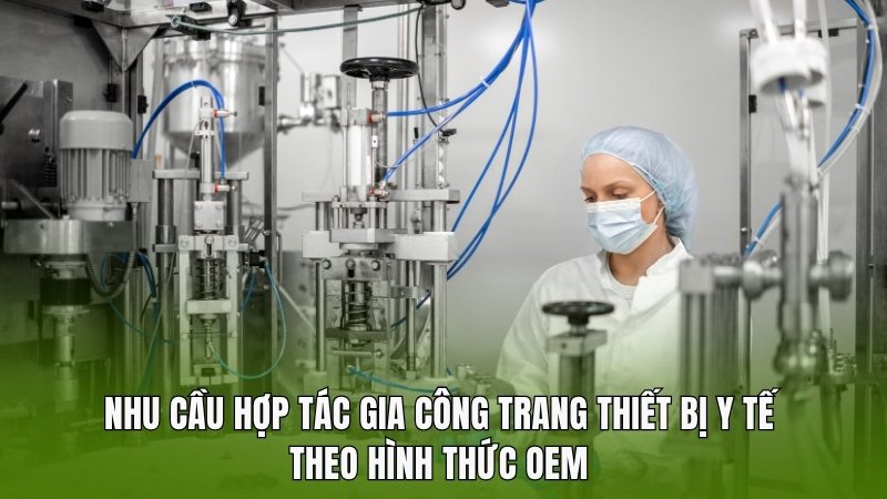 Nhu cầu hợp tác gia công trang thiết bị y tế theo hình thức OEM