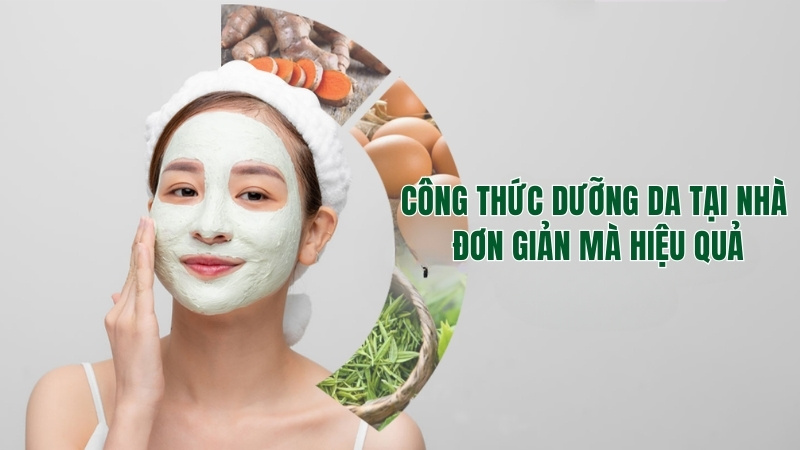 Dưỡng da tại nhà với 5 công thức làm mặt nạ đơn giản mà cực hiệu quả