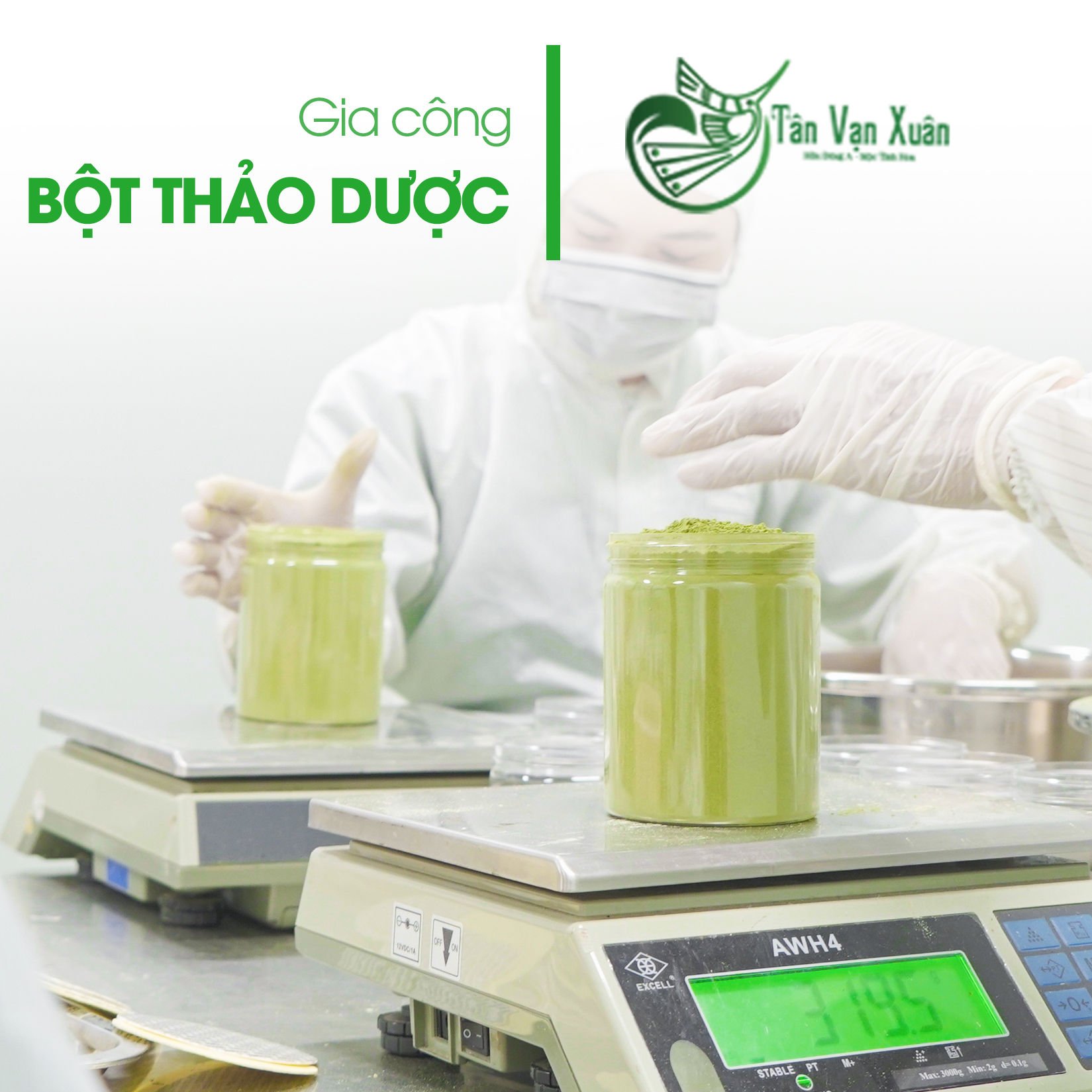 Gia công bột ngâm chân thảo dược