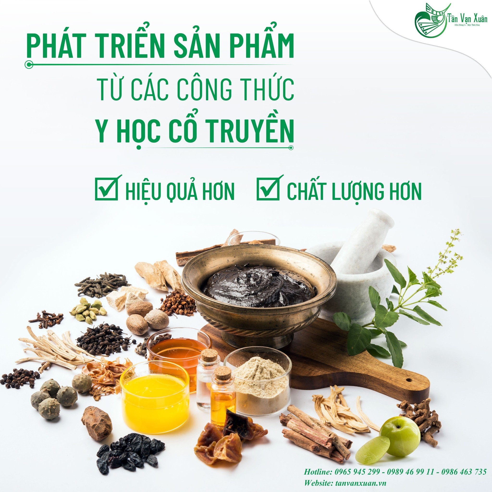 Gia công mỹ phẩm đông y