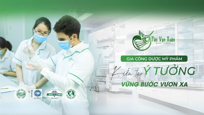 Tân Vạn Xuân - Giải pháp gia công mỹ phẩm đạt chuẩn cGMP