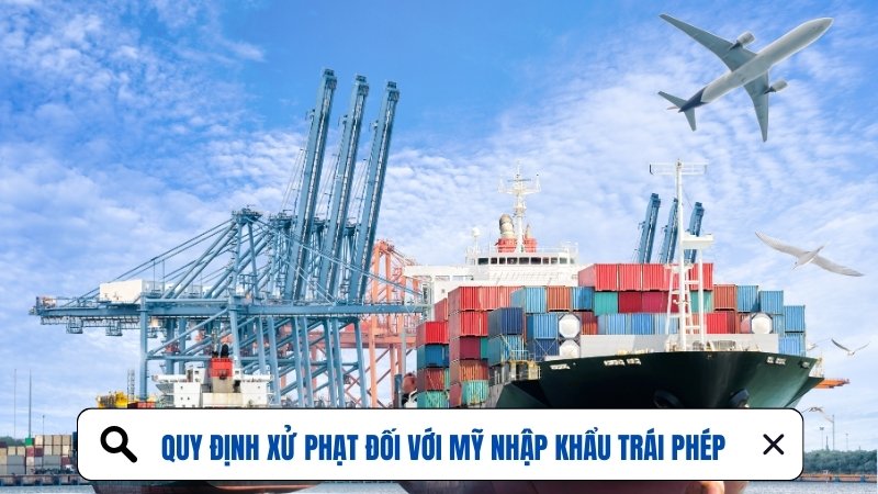 Quy định xử phạt đối với mỹ nhập khẩu trái phép